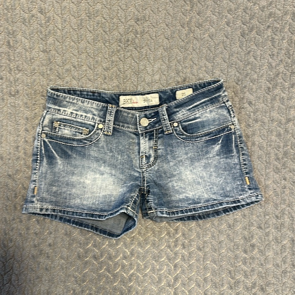 BKE denim shorts